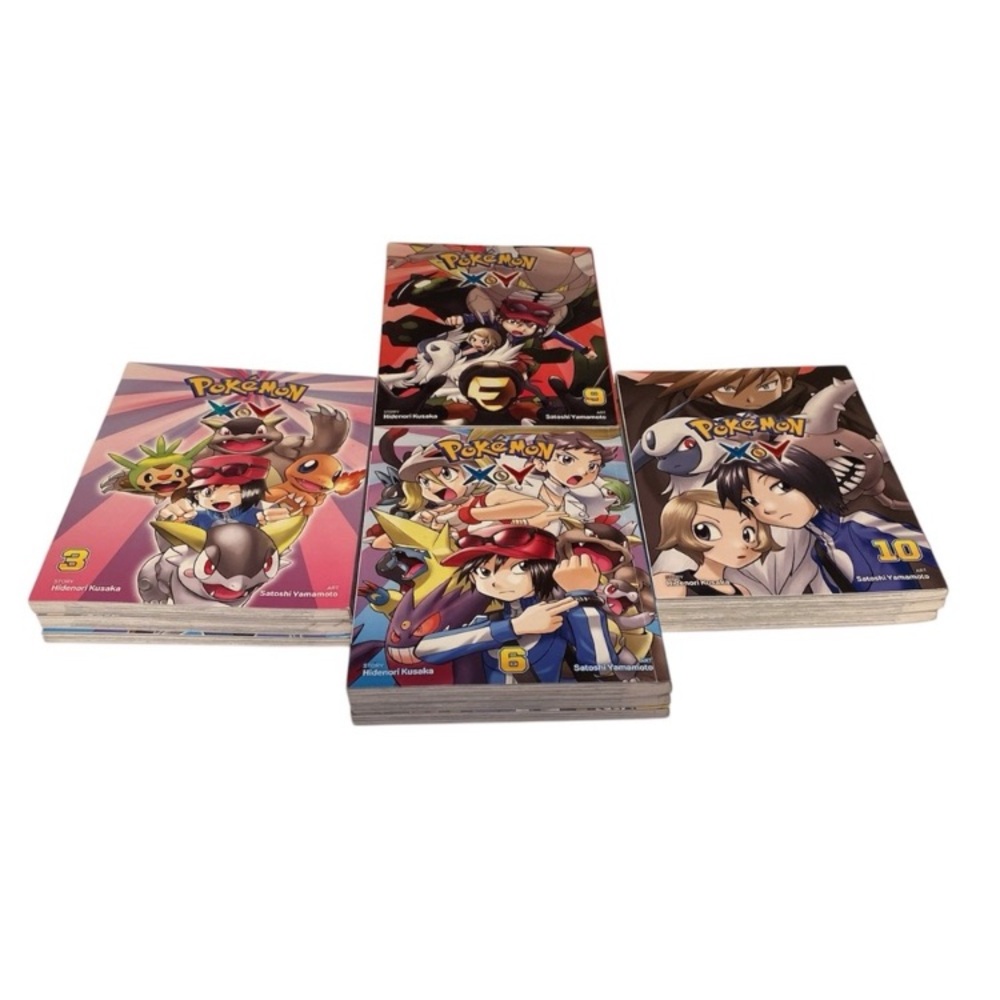 Pokémon | Manga Box Set | X-Y Complete Series v. 1-12 — Books in Great Condition - Picture 9 of 16